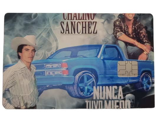 Stickers tarjeta Chalino Sanchez